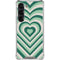 Lucky Heart Pattern Galaxy S23 Clear Case
