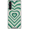 Lucky Heart Pattern Galaxy S23 Plus Clear Case