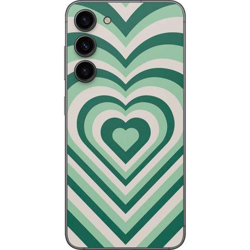 Lucky Heart Pattern Galaxy S23 Plus Skin