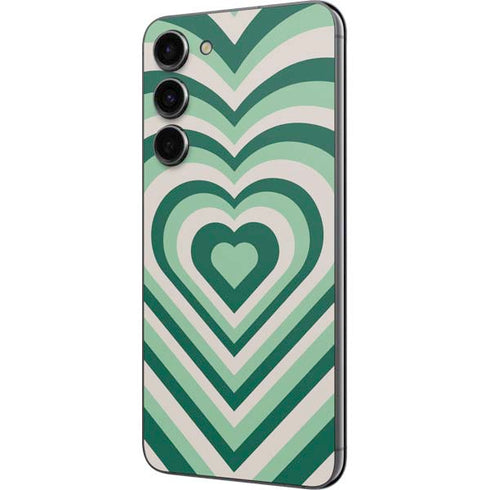 Lucky Heart Pattern Galaxy S23 Plus Skin