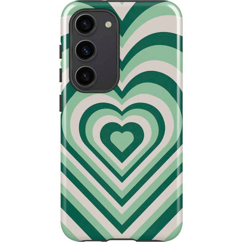 Lucky Heart Pattern Galaxy S23 Pro Case