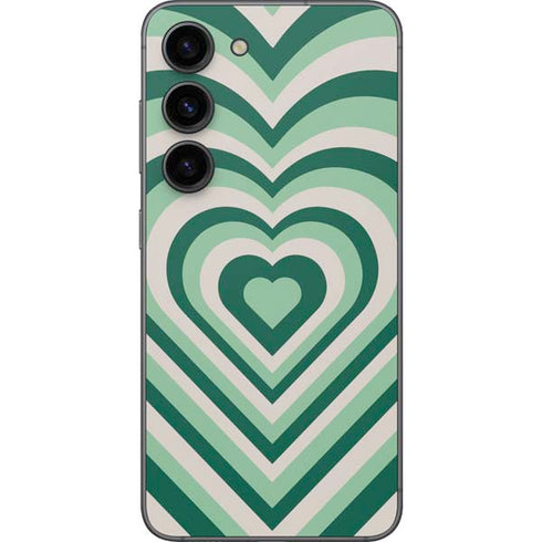 Lucky Heart Pattern Galaxy S23 Skin