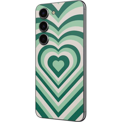 Lucky Heart Pattern Galaxy S23 Skin