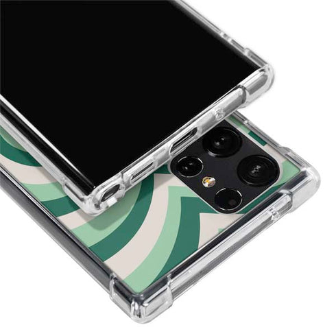 Lucky Heart Pattern Galaxy S24 Ultra Clear Case
