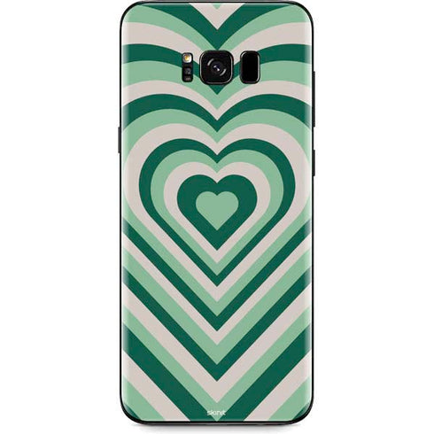 Lucky Heart Pattern Galaxy S8 Plus Skin
