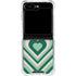 Lucky Heart Pattern Galaxy Z Flip5 5G Clear Case