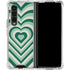Lucky Heart Pattern Galaxy Z Fold4 5G Clear Case
