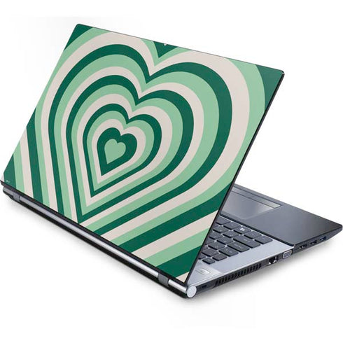 Lucky Heart Pattern Generic Laptop Skin