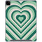 Lucky Heart Pattern iPad Pro 12.9in (2020) Clear Case
