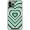 Lucky Heart Pattern iPhone 11 Pro Max Clear Case