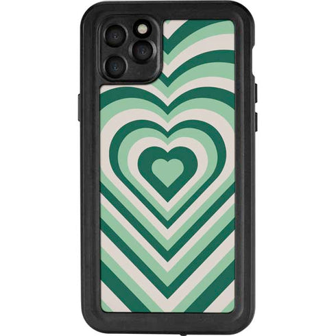 Lucky Heart Pattern iPhone 11 Pro Max Waterproof Case