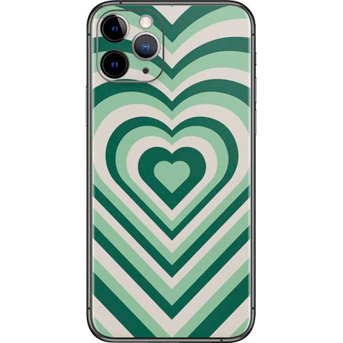 Lucky Heart Pattern iPhone 11 Pro Skin