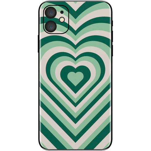 Lucky Heart Pattern iPhone 11 Skin