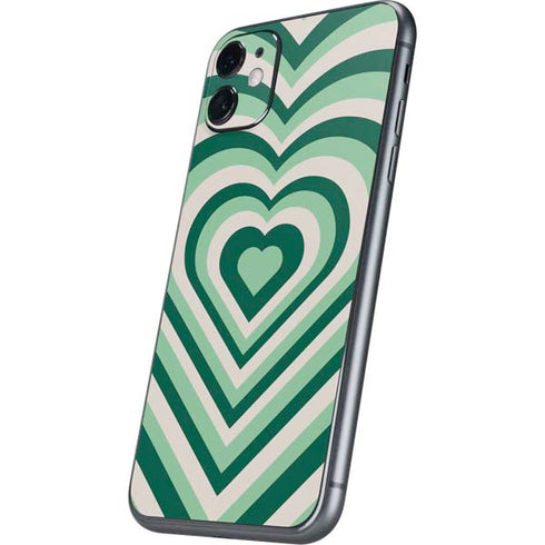 Lucky Heart Pattern iPhone 11 Skin