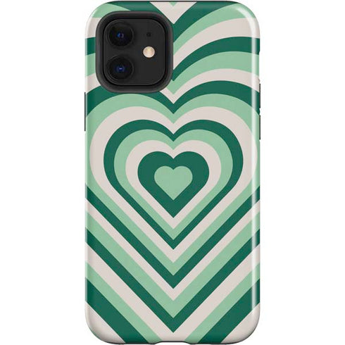 Lucky Heart Pattern iPhone 12 Impact Case