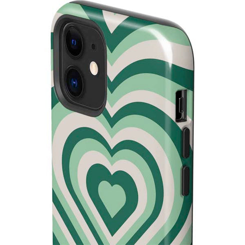 Lucky Heart Pattern iPhone 12 Impact Case
