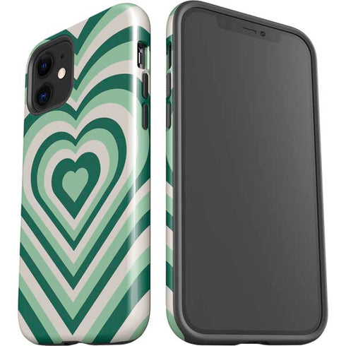 Lucky Heart Pattern iPhone 12 Impact Case