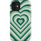 Lucky Heart Pattern iPhone 12 Mini Impact Case