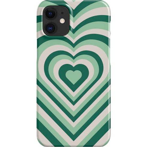 Lucky Heart Pattern iPhone 12 Mini Lite Case