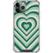 Lucky Heart Pattern iPhone 12 Pro Clear Case