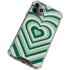 Lucky Heart Pattern iPhone 12 Pro Clear Case