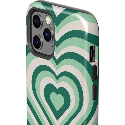 Lucky Heart Pattern iPhone 12 Pro Impact Case