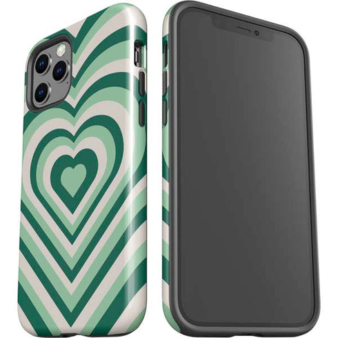 Lucky Heart Pattern iPhone 12 Pro Impact Case