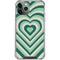 Lucky Heart Pattern iPhone 12 Pro Max Clear Case