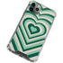 Lucky Heart Pattern iPhone 12 Pro Max Clear Case