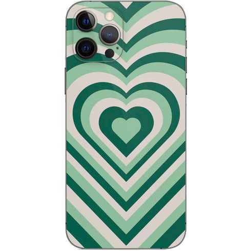 Lucky Heart Pattern iPhone 12 Pro Skin