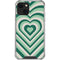 Lucky Heart Pattern iPhone 13 Clear Case