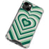Lucky Heart Pattern iPhone 13 Clear Case