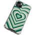 Lucky Heart Pattern iPhone 13 Mini Clear Case