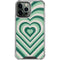 Lucky Heart Pattern iPhone 13 Pro Max Clear Case