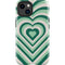 Lucky Heart Pattern iPhone 14 Plus Impact Case