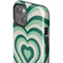 Lucky Heart Pattern iPhone 14 Plus Impact Case