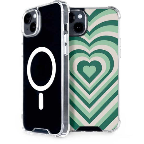 Lucky Heart Pattern iPhone 14 MagSafe Case