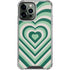 Lucky Heart Pattern iPhone 14 Pro Max Clear Case