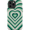 Lucky Heart Pattern iPhone 14 Pro Max Impact Case