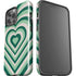 Lucky Heart Pattern iPhone 14 Pro Max Impact Case