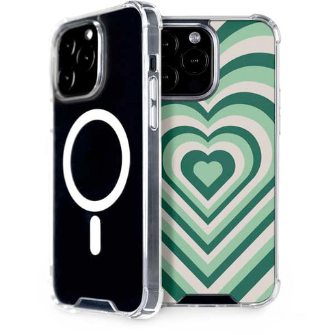 Lucky Heart Pattern iPhone 14 Pro Max MagSafe Case