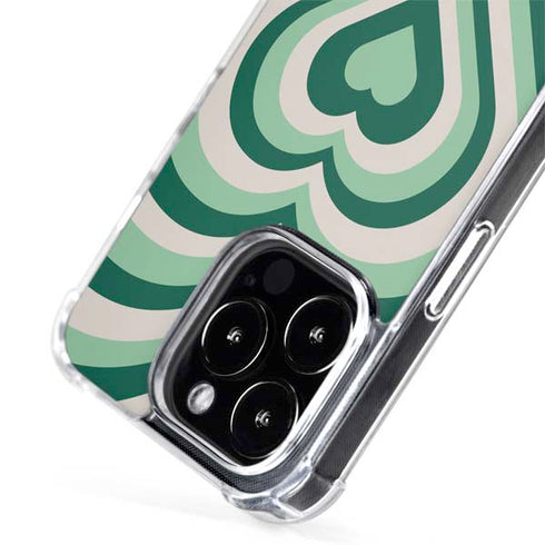 Lucky Heart Pattern iPhone 15 Pro Max MagSafe Case