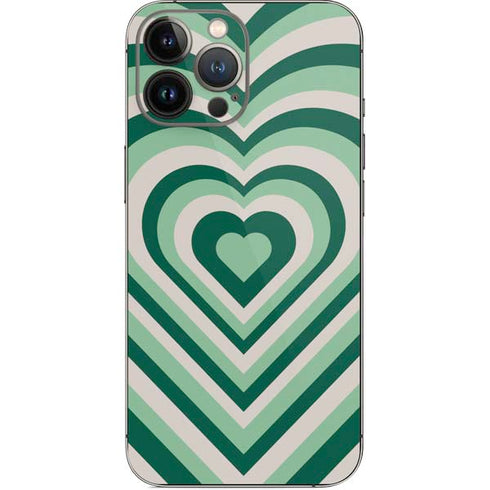 Lucky Heart Pattern iPhone 14 Pro Max Skin