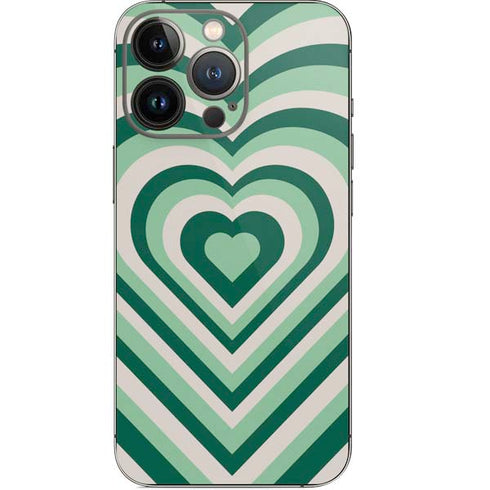 Lucky Heart Pattern iPhone 15 Pro Skin