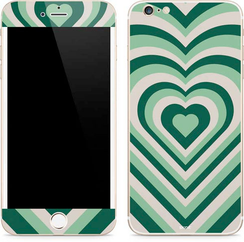 Lucky Heart Pattern iPhone 6/6s Plus Skin