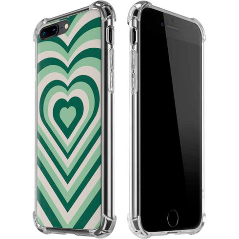 Lucky Heart Pattern iPhone 7/8 Plus Clear Case