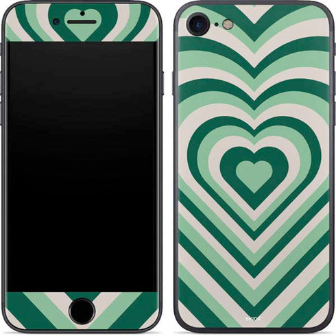 Lucky Heart Pattern iPhone 7 Skin