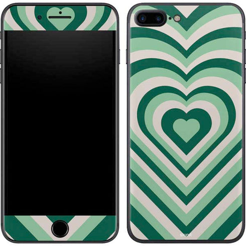 Lucky Heart Pattern iPhone 8 Plus Skin
