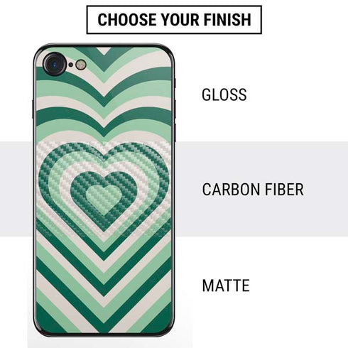 Lucky Heart Pattern iPhone SE (2nd & 3rd Gen) Skin