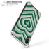 Lucky Heart Pattern iPhone XR Clear Case